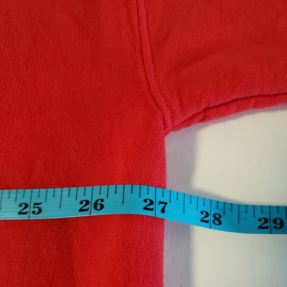 Red Crewneck Sweatshirt Happy Christmakuh Holiday Christmas Hanukah Adult XXL - Picture 5 of 6